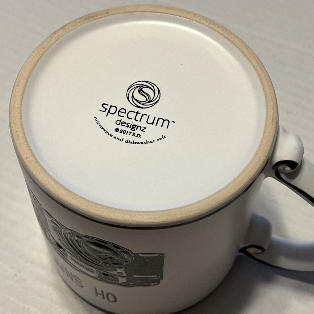 Oh Snap Camera Ceramic Stoneware Mug Cup Spectrum Designz Blue Sky 20 Oz Coffee - Picture 6 of 8